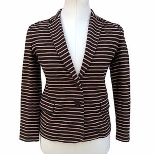 J. Crew Maritime striped preppy blazer size XS